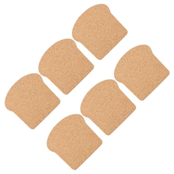 

mats & pads 6pcs reusable heat insulation coasters cup placement tea holders for home