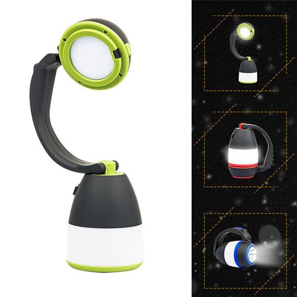 

multifunction 10w table lamps 3-in-1 usb charging gooseneck deskeye protection study lamp powered bank camping