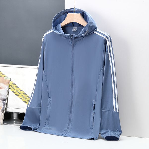 

men's 2021 summer sunscreen cloth couple men's loose ice thin coat women, Black;brown