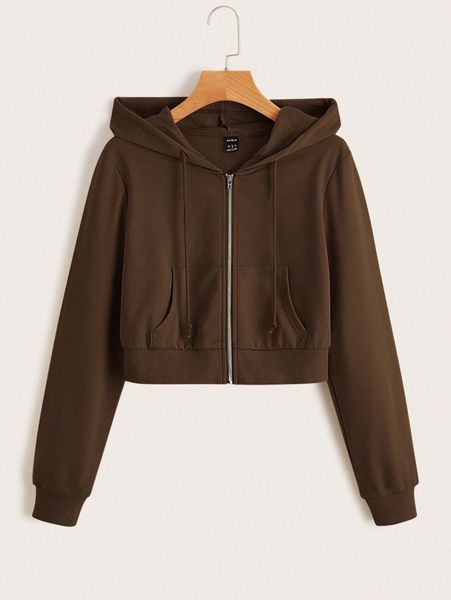 

zip up drawstring hoodie b8zt#, White;black