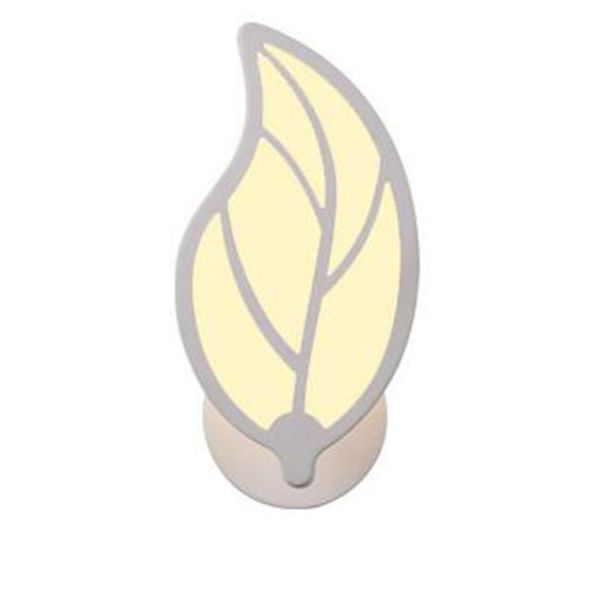 

wall lamps leaf shape lamp bedside light bedroom corridor warm white