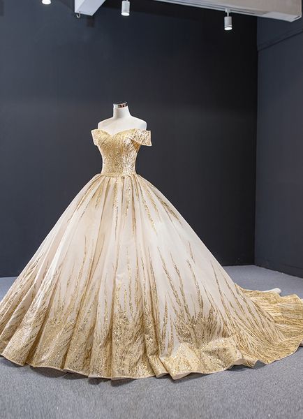 

grace champagne off shoulder sequin applique a-line wedding dresses bridal pageant dresses wedding attire dresses custom size 2-18 w309006, White