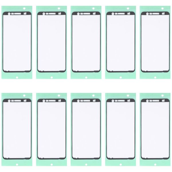 

10 pcs front housing adhesive for samsung galaxy j6 sm-j610