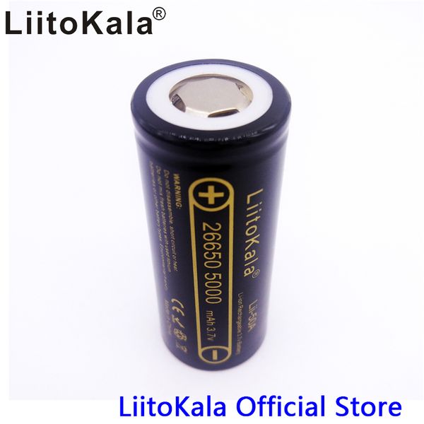 

lii-50a 26650 5000mah lithium battery 3.7v rechargeable batteries 26650-50a suitable power, energy storage power supply