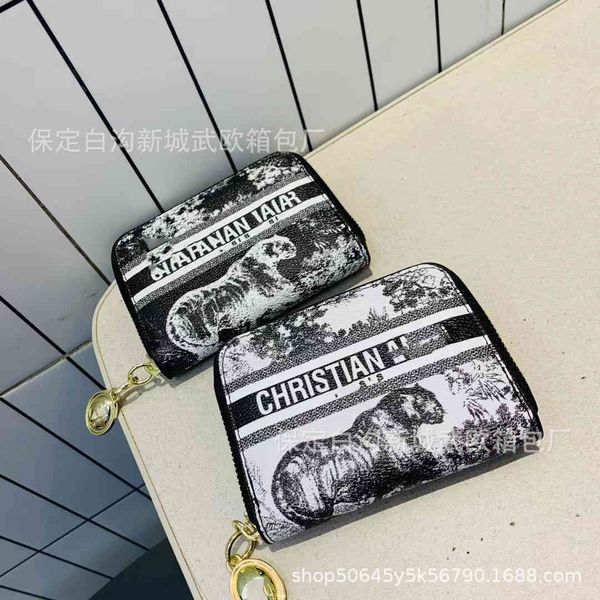 

70% off exclusive new animal printed change bag handbag luxury, Red;black