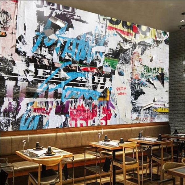 

wallpapers 3d european wallpaper nostalgic scrap spaper personality retro wall paper emboss papers living room