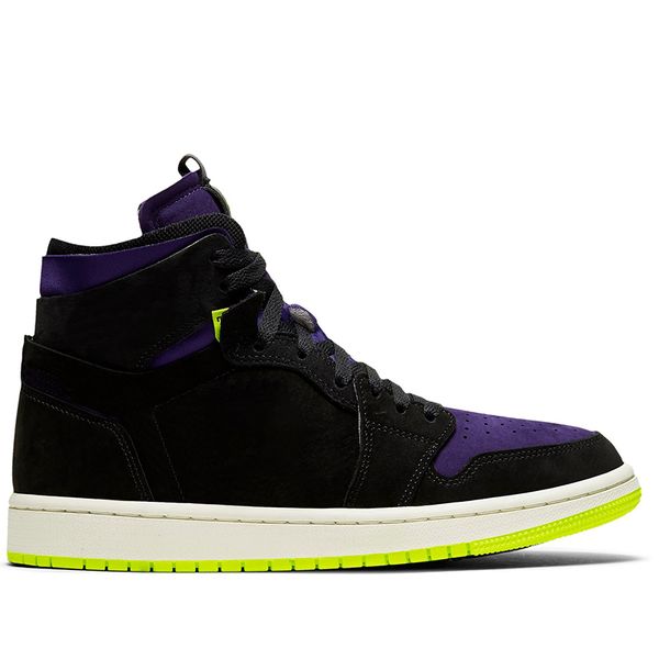 

men women basketball shoes jumpman 1 1s high cmft black court purple lemon venom sneakers original box