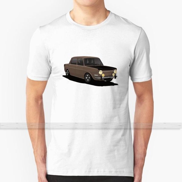 

men's t-shirts simca 1000 rallye brown for men women t shirt summer cotton - shirts big size 5xl 6xl, White;black