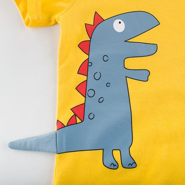 

sleeve clothes children's clothing short summer 2021 foreign style boy's baby's t-shirt, Black;white