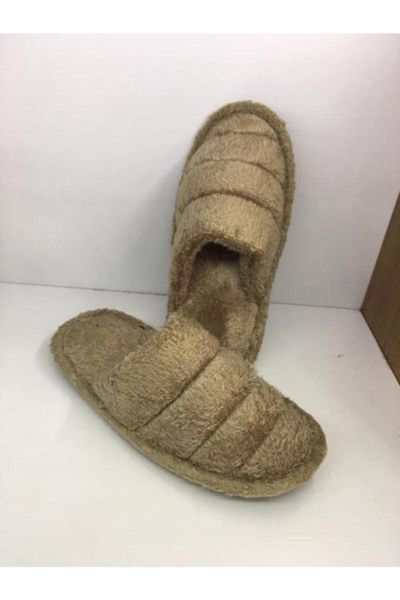 

slippers women's mink home slipper, Black