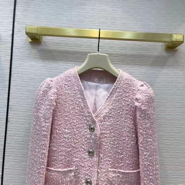 

women's jackets sa09729 fashion women coats & 2021 runway luxury european design party style clothing, Black;brown