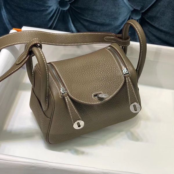 

design hand messenger mini bag 2021 new cowhide portable one shoulder bag s3uf