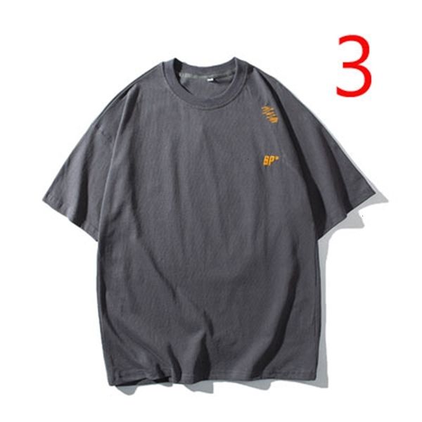 

trend 2021 korean version new autumn embroidery simple men's short sleeve vdy3, White;black