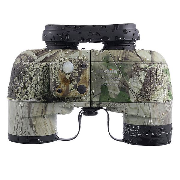 

original boshile 10x50 binoculars marine hd telescope boating hunting navigation with rangefinder compass folating nitrogen waterproof