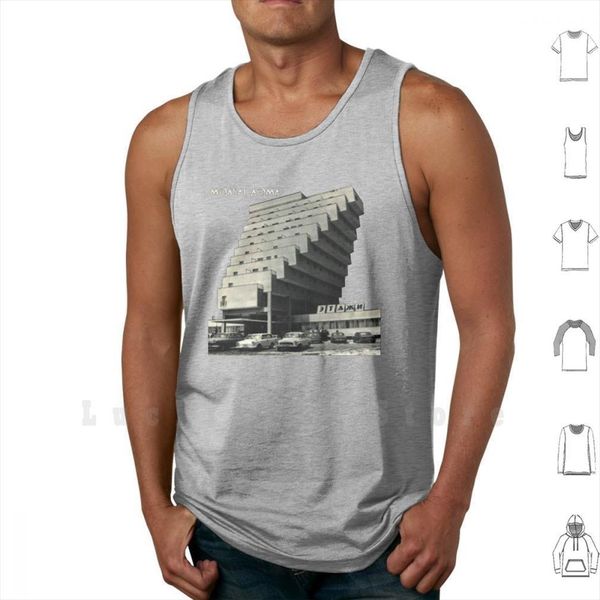 

molchat doma tank vest sleeveless etazhi cover album, White;black