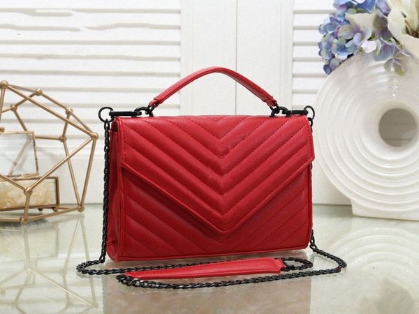 

luxurys fashion designers shoulder crossbody bags women handbags purses classic chain real leather quilted clutch messenger bag [with box] s