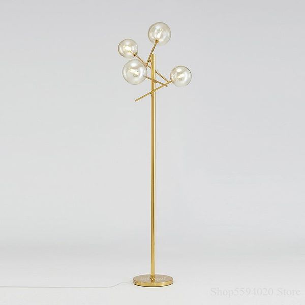 

post-modern glass led floor lamp magic bean floor lamp creative decoration lamps for living room study bedroom standing