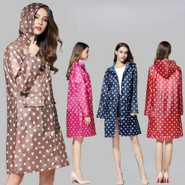 

raincoats women's stylish waterproof rain poncho coloful print raincoat hooded lightweight adults regenjacke camping supplies bk50yy