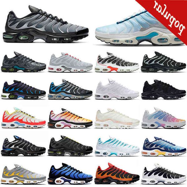 

36-45 tn plus running shoes men women black psychic blue hyper batman metallic worldwide pimento court purple mens womens outdoor sports tra