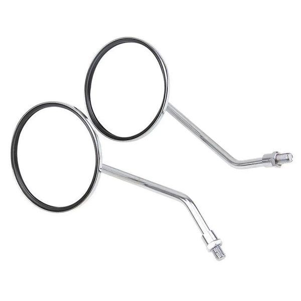 

pair back view motorcycle mirrors electric bicycle rearview mirrors moped 8mm round