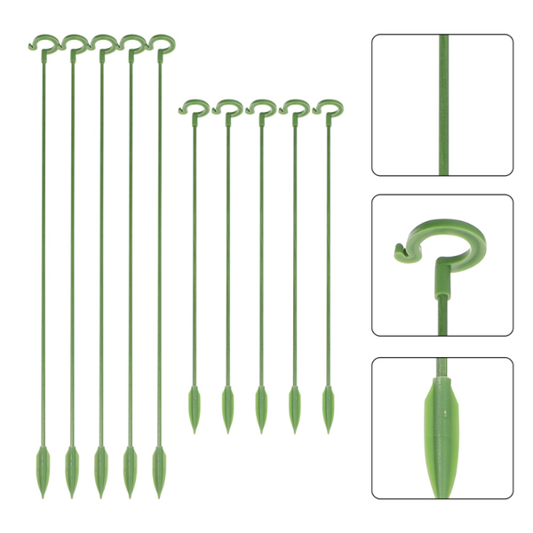 

planters & pots 10pcs special small potted plant support anti-lodging leaf rods
