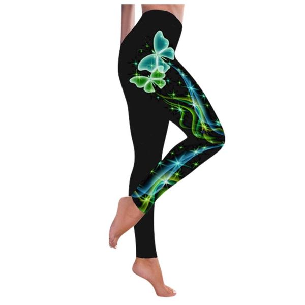 

butterfly print yoga pants women unique fitness leggings workout sports running leggings push up gym wear elastic slim oc4