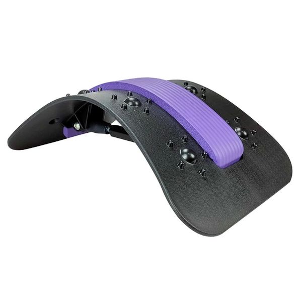 

back support stretcher extender posture massager chiro lumbar pain relief device