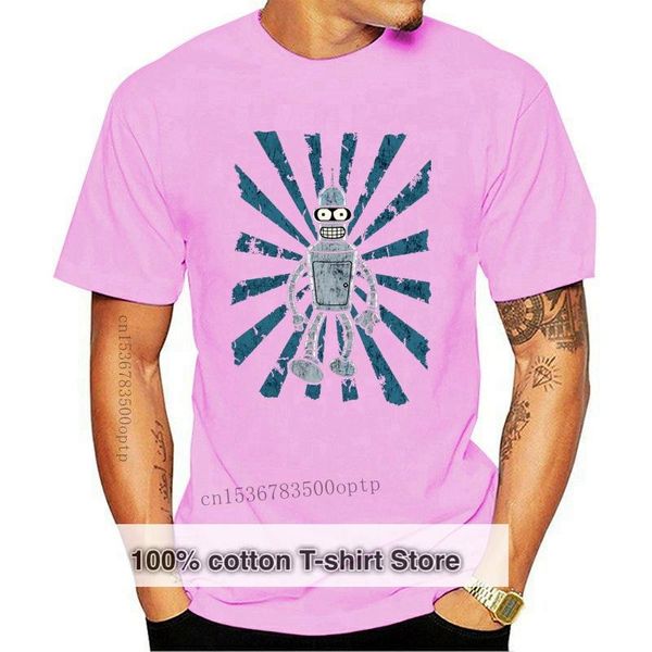 

men's t-shirts 100% cotton o-neck printed t-shirt vintage bender, White;black