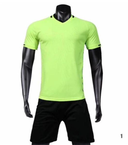 

new arrive blank soccer jersey #1901-11-85-42 customize quick drying t-shirt uniforms jersey football shirts, Black;yellow