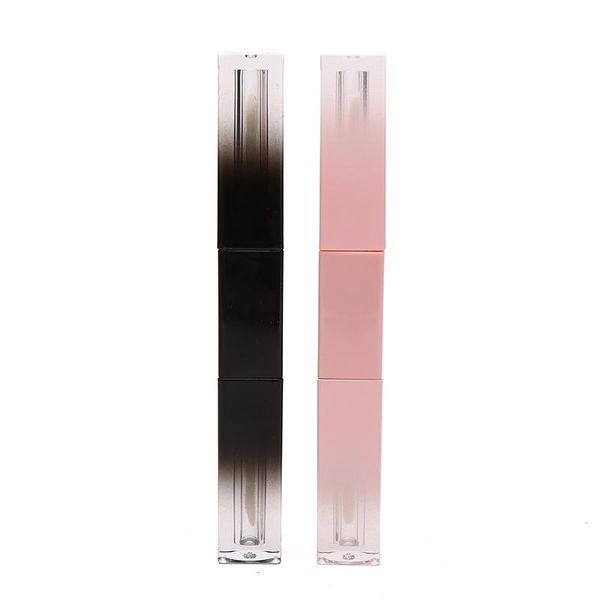 

storage bottles & jars 5pcs square lip gloss tube empty glaze bottle gradient color lipstick plastic cosmetic container