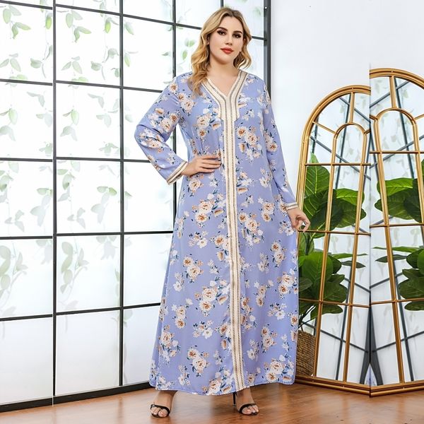 

3xl plus size for women fashion dashiki frilly print 2021 new arrival elegant robe dressed in african party dress iefk, Red