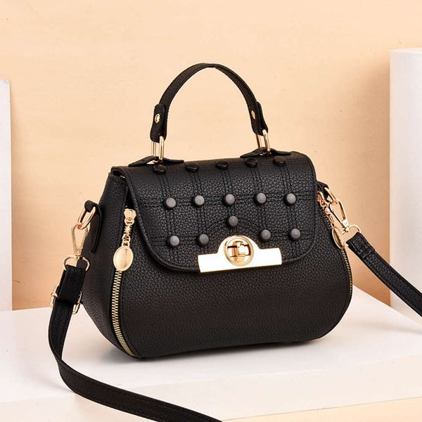 

hbp fashion trend women's 2021 new cover bucket single shoulder messenger bag