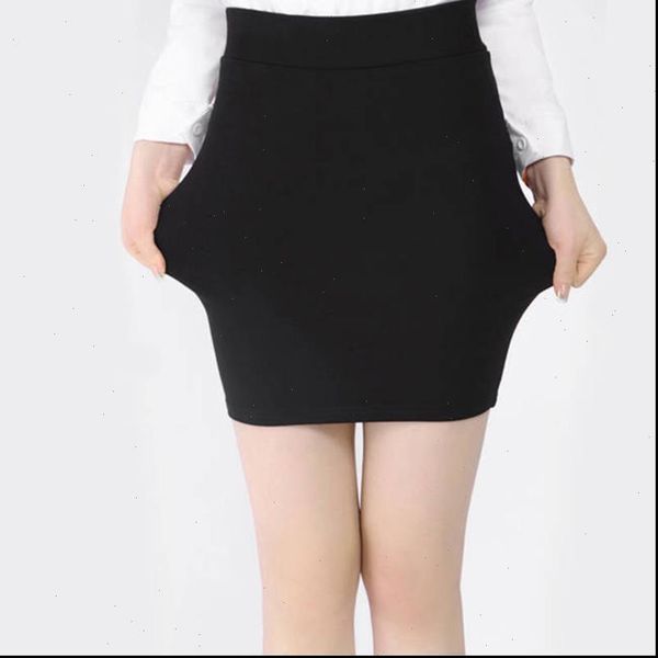 

new womens slim non marking stretch tight skirt black fashion elastic high waist office lady drop shipping