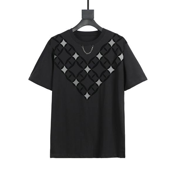 

new men short-sleeved t shirt casual loose men women fashion round neck printing t shirt size xs, White;black