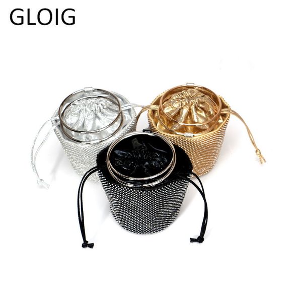 

wedding party clutch bags diamonds small evening bags buckle design female purse