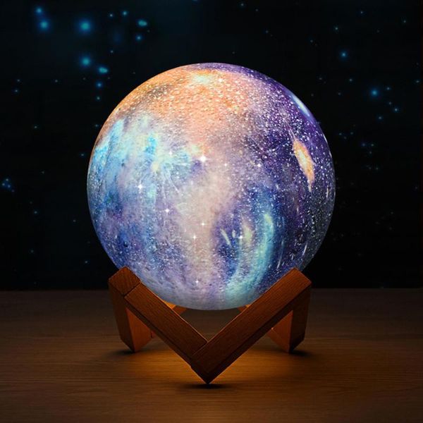 

3d moon lamp novelty light 2021 new lighting r moonlight lamp desk usb led lights touch sensor color changing night lamps