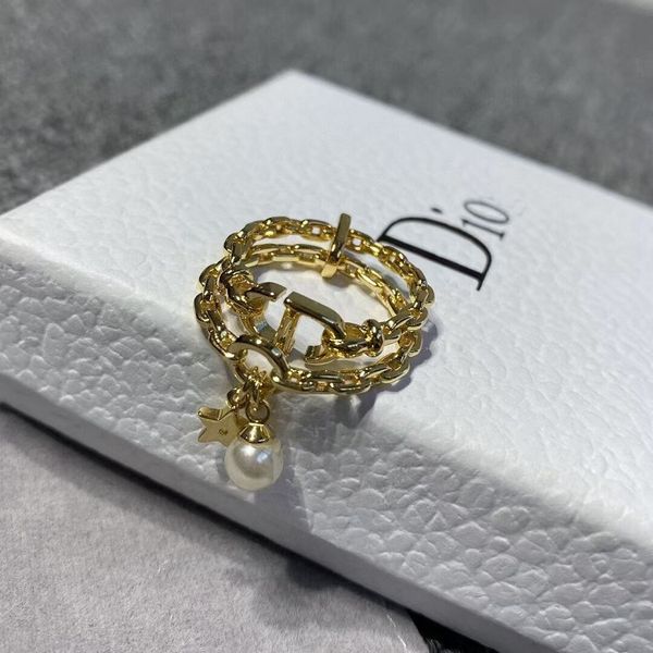 

2021 new designer family's double star ring in 2021, Silver