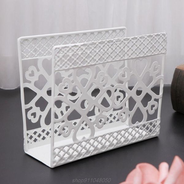 

tissue boxes & napkins metal napkin serviette holder dispenser paper rack home party table decor j13 21 drop