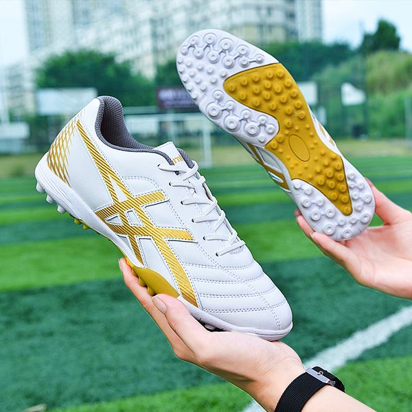 

men football shoes training cleats brand athletic sport soccer shoes kids sneakers chaussure de football turf shoe