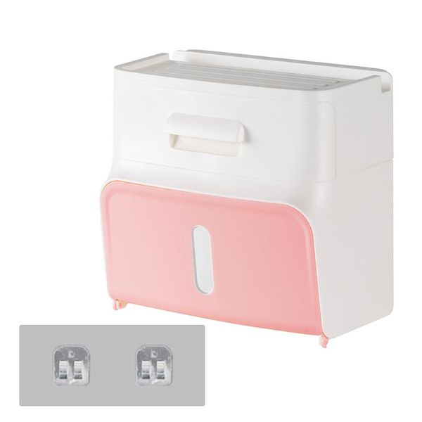 

toilet paper holders adhesive shower wall mount accessories tissue kitchen punch home roll holder with storage drawer bathroom