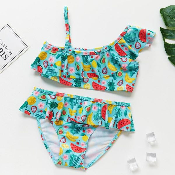 

new arrival girl swimwear 2~9y kids swimwear two piece toddler baby girls swimming outfits swimming clothes-st9055