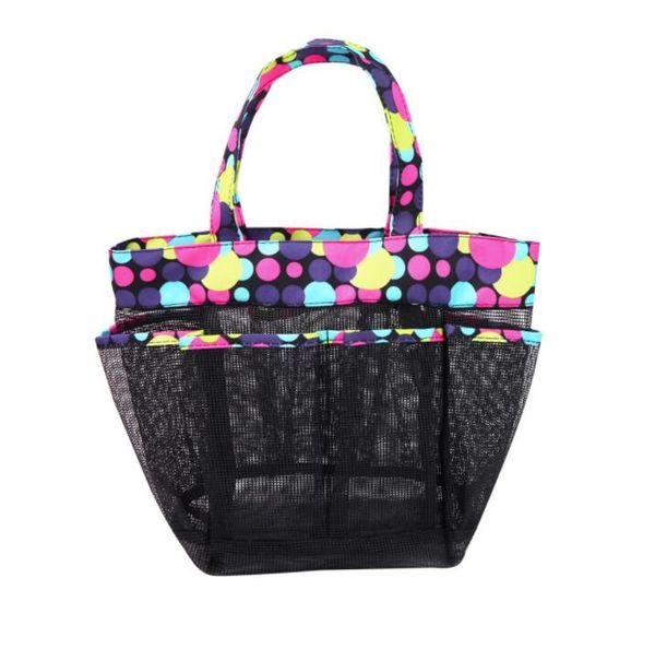 

dhl toiletry kits women pvc large capacity mesh travel wash bag mix color