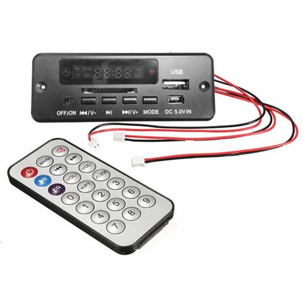 Kod Okuyucular Tarama Araçları Modülü Dijital TF MP3 Kod Çözücü Kart Ses Kod çözme LED DIY DIY Elektronik