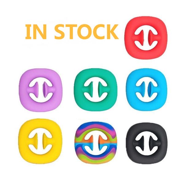 

fidget grab snap squeeze toy silicone snappers hand grab squeezy snap toys sensory fidget tool adhd autism stress relief gg31mcsn, Blue