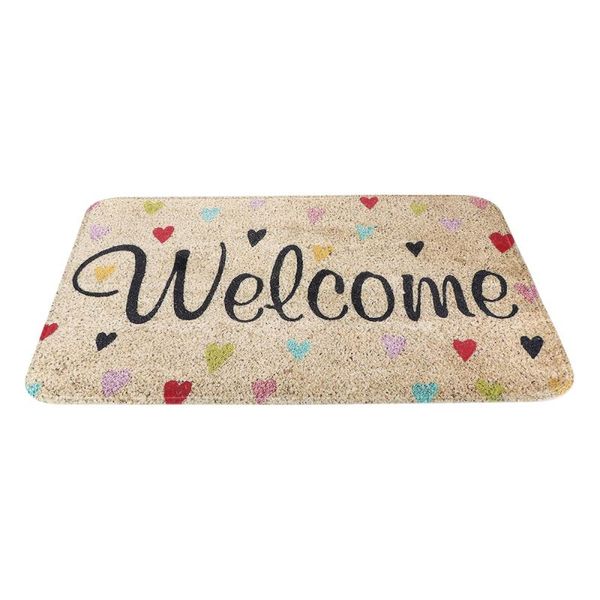 

1pc welcome entrance rug welcome doormat anti-skid floor mat bathroom mat