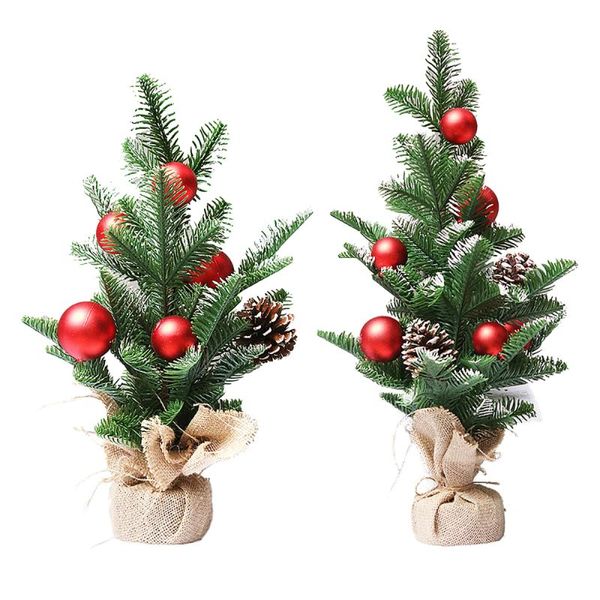 

christmas decorations merry tree home decor deskdecoration white pe red fruit non-deformable and environmentally friendly year gift