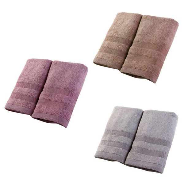 

towel 34x75cm bamboo fiber bath sport thick soft absorbent washcloth solid