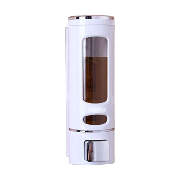 Dispenser di sapone liquido sospeso per montaggio a parete pressa a mano contenitore per gel doccia singolo/doppio cucina bagno bottiglia pompa Y08D