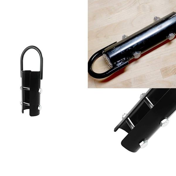 

accessories 2.0inch climbing rope clamp,rope climb workout rig attachment hook br-clasp garage gym fitness equipment