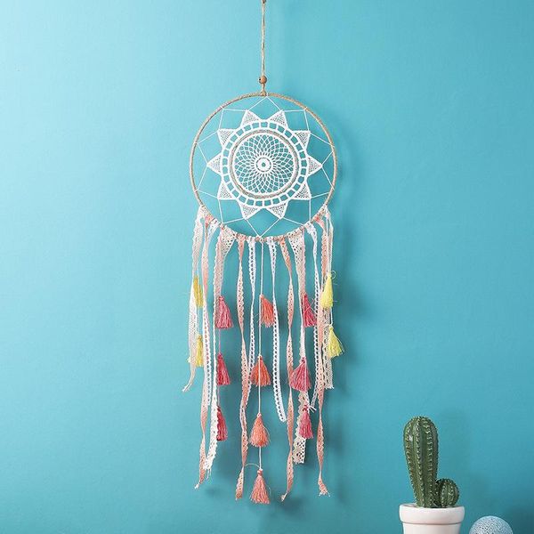 

decorative objects & figurines wind chimes dreamcatcher dream catcher pendant home decoration crafts christmas decorations for hanging